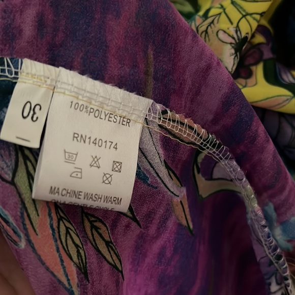 Ice Silk Sheer Tunic Top 2XL - Picture 6 of 7